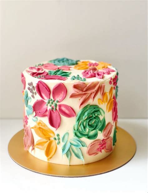 Sugary Garden Delicate Floral Cakes For Every Occasion In Mini