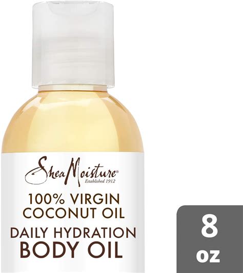 Shea Moisture 100 Virgin Coconut Oil Daily Hydration Body Oil By For Unisex 8 Oz Oil Amazon