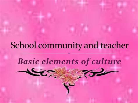 7 Elements Of Culture | PPT