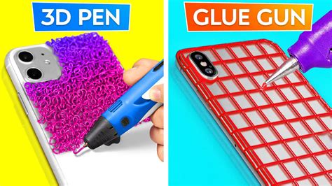 Glue Gun Vs 3d Pen Awesome Crafts And Hacks By 123 Go Gold Youtube