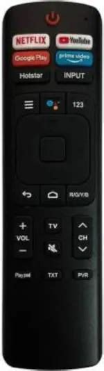 Buy Xpecial Remote Controller For Vu K Smart Led And Lcd Tv Black