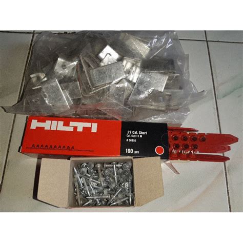 Jual Mesiu Paku Ramset Dan Siku Tipe Renceng Merk Hilti Superfix