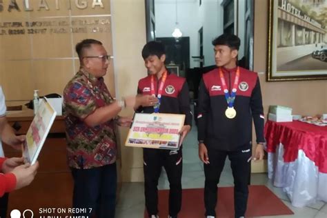 Peraih Medali Emas Wushu SEA Games 2023 Terima Tali Asih Krjogja