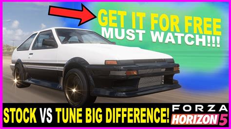 Forza Horizon 5 Toyota Sprinter Trueno GT Apex How To Get Unlock