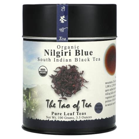 The Tao Of Tea Organic South Indian Black Tea Nilgiri Blue 35 Oz 100 G 35 Oz Kroger