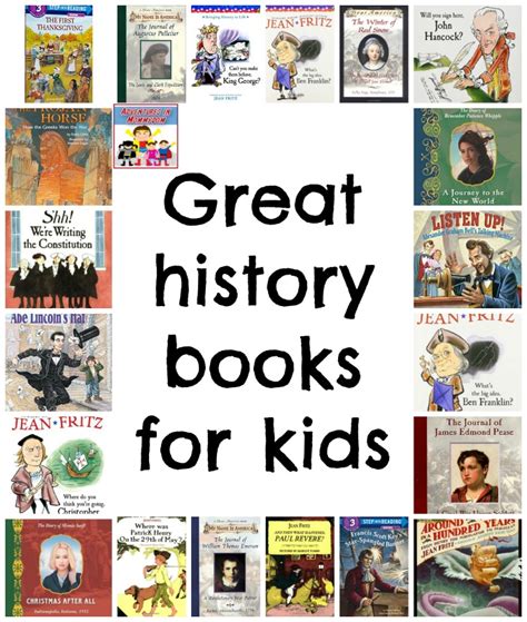 Great History Books For Kids