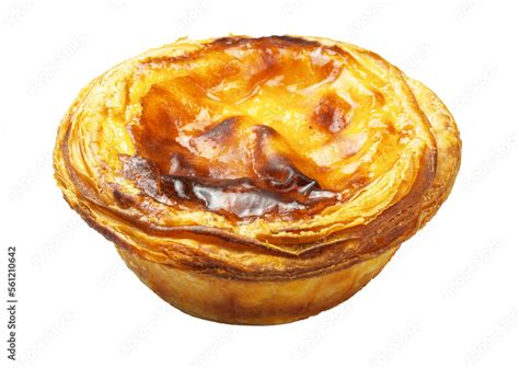 Pastel De Nata Or Pastel De Belém Portuguese Custard Tart A