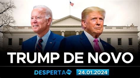 Trump Vence Batalha E Encara Biden Como Favorito Desperta