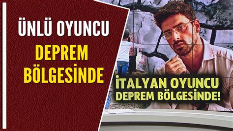 Nl Oyuncu Deprem B Lges Nde Youtube