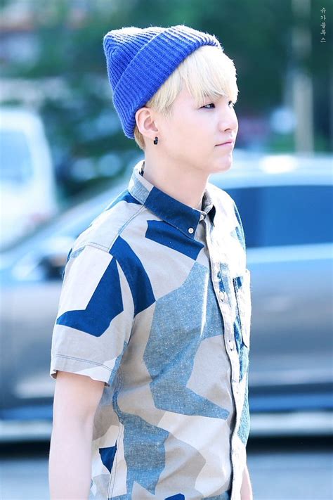 Pin By H On Yoongi Blonde Hair Suga Min Yoongi Min Suga