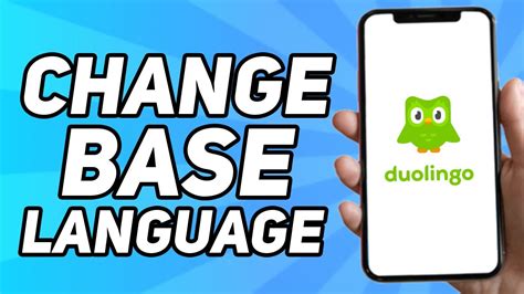 How To Change Base Language On Duolingo 2024 YouTube