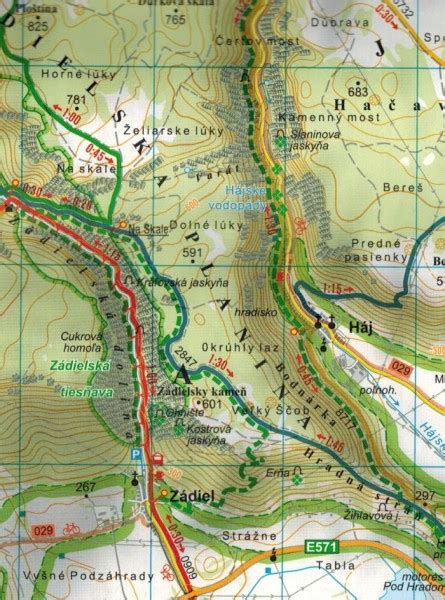 S Owacki Kras Mapa Turystyczna Sk Adana