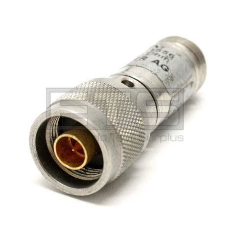 Huber Suhner Ag 6820 17 Ac 20db Dc 4ghz Type N Coax Attenuator Male