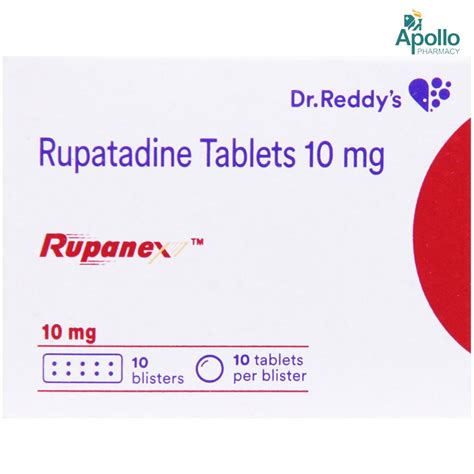 Rupanex Tablet Uses Side Effects Price Apollo Pharmacy