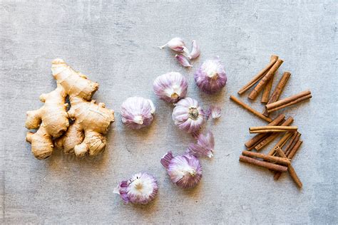 "Spices Ginger Root, Garlic And Cinnamon" by Stocksy Contributor ...