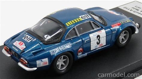 Alpine Renault A110 Rali Internacional TAP 1973 Darniche Mahé