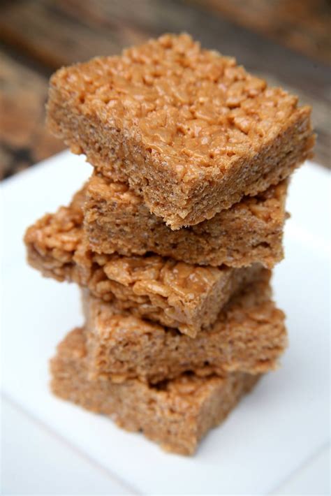 Peanut Butter Rice Krispies Treats Low Calorie Vegan Desserts