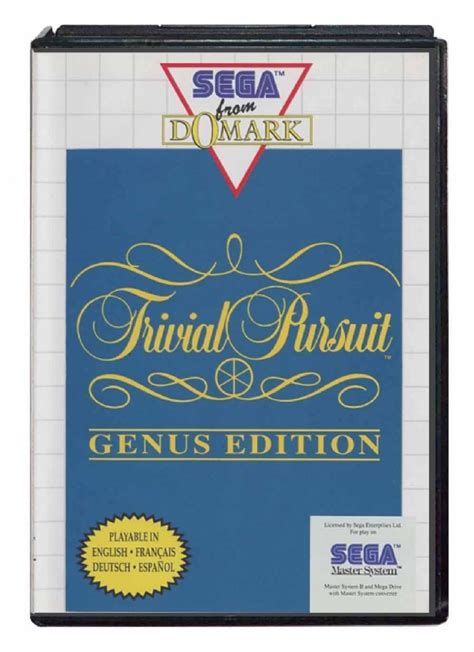 Buy Trivial Pursuit: Genus Edition Master System Australia