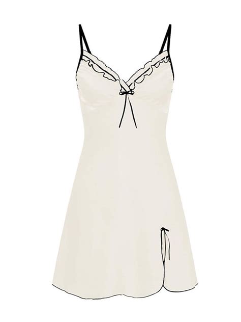 WTPretty Womens Satin Silk Strappy Cami Dress Babydoll Lingerie Pajamas Nightdress Walmart