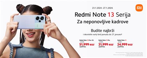 Za najbrže Xiaomi Redmi Note 13 serija po sniženim cenama Superfon