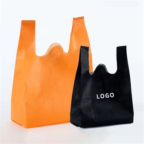 Reusable Custom Printed Tote Bags Recyclable Shopping Bag Eco Friendly