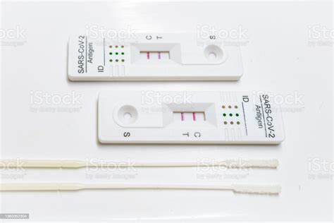 Pcr Test For Covid 19 Coronavirus With Positive Result After Performing