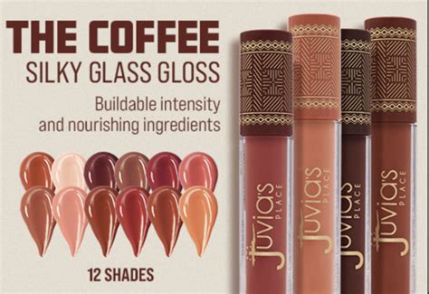 Juvia S Place The Coffee Collection Lip Glosses Darker Etsy