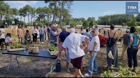 Inauguration Du Second Jardin Partag De Gujan Mestras Youtube