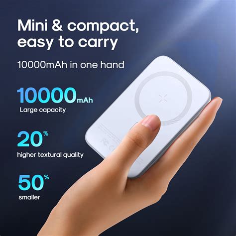 Joyroom Power Bank 10000Mah 20W JR-W020 Fast Charging Magnetic Wireless ...