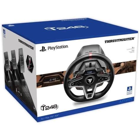 Pack Thrustmaster T Volant De Course Et P Dales Magn Tiques Ps