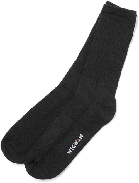 Jp Wigwam ウィグワム Wg S1077 Super 60 Crew 3p Socks ソックス【返品・交換不可】m（23～275 Cm） Black