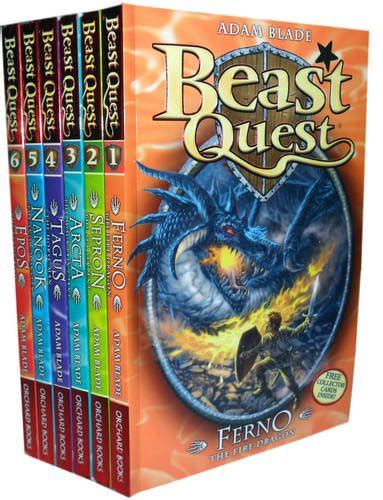 9781780482620 Beast Quest Series 1 Collection Ferno The Fire Dragon