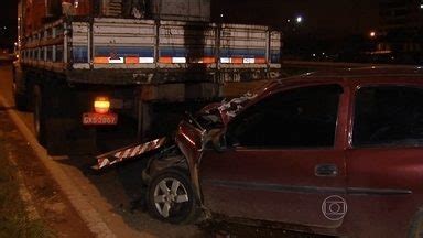 Jornal Hoje Mulher embriagada atropela operário na BR 153 GO