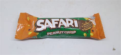 Gandour Safari Peanut Crisp 34 Gr Asba Jaya Berkah