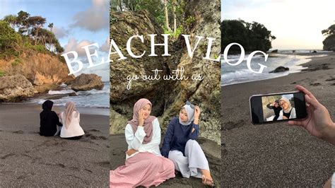 Beach Vlog Mini Vlog Silent Vlog Go Out With Us 🧜🏻‍♀️🏖☁️ Youtube