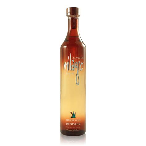 Milagro Tequila Reposado 07l 40 Vol Milagro Tequila