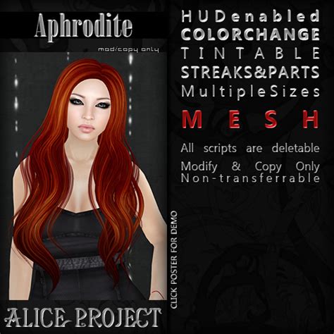 Second Life Marketplace Alice Project Aphrodite Infinity