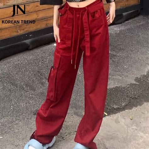 JN Studio quần ống rộng hot trend quần ống rộng cạp thấp y k A L YE Shopee Việt Nam