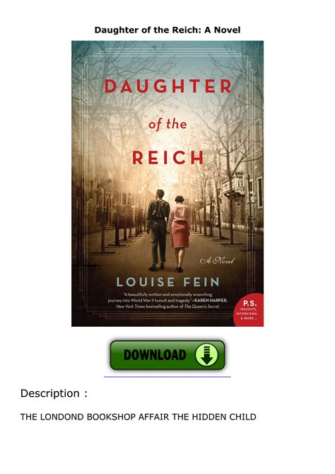 [READ DOWNLOAD] Daughter of the Reich: A Novel by adancruza - Issuu