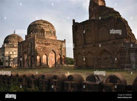 The Tombs Of Bahamani Rulers Bidar Karnataka India Stock Photo Alamy