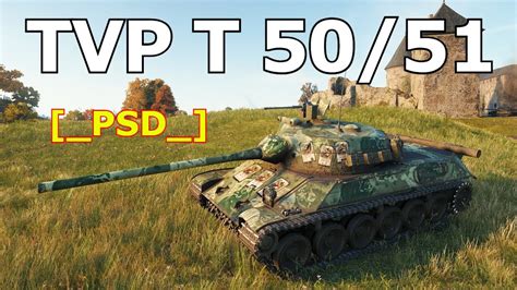 World Of Tanks TVP T 50 51 6 Kills 9 9K Damage YouTube