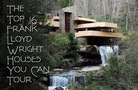 Top 16 Frank Lloyd Wright Houses You Can Tour | Incollect