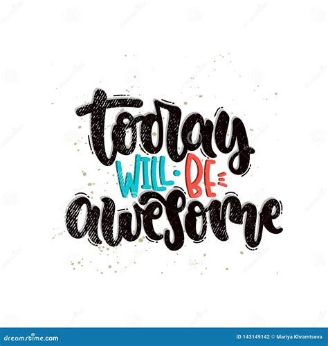 Today Will Be Awesome Stock Vector Illustration Of Littering 143149142