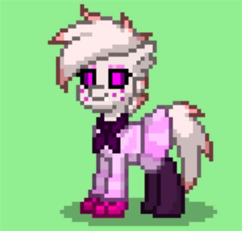Angel Dust Pony Town Edition By Orderlymenace On Deviantart