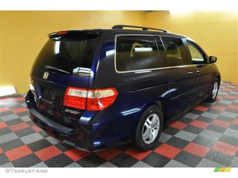 2005 Midnight Blue Pearl Honda Odyssey Ex L 43254792 Photo 4