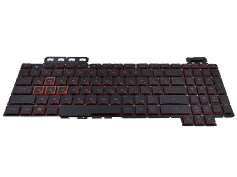 Клавиатура для Asus FX505G ноутбука черная с подсветкой - купить с ...