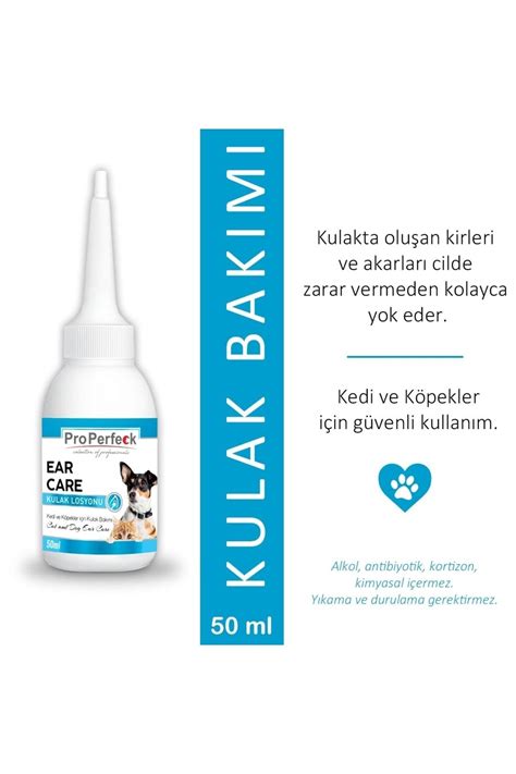 pro perfeck Kedi Ve Köpek Kulak Temizleme Losyonu 50 ml Fiyatı