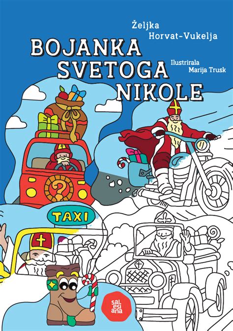 Bojanka svetog Nikole | bojanka za djecu