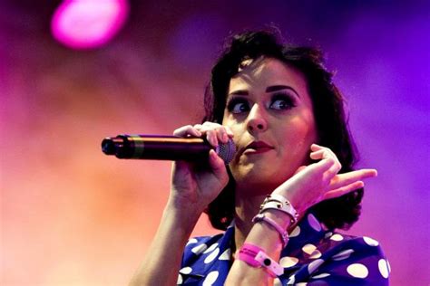 Wallpaper Katy Perry Singer Women Concerts Tongue Out Brunette