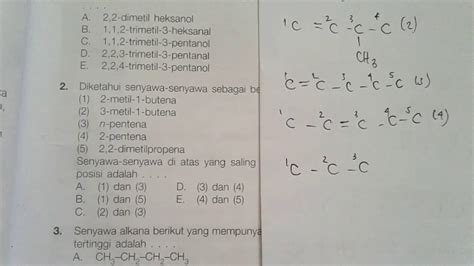 Soal Soal Turunan Senyawa Alkana Senyawa Organik Part 1 Youtube